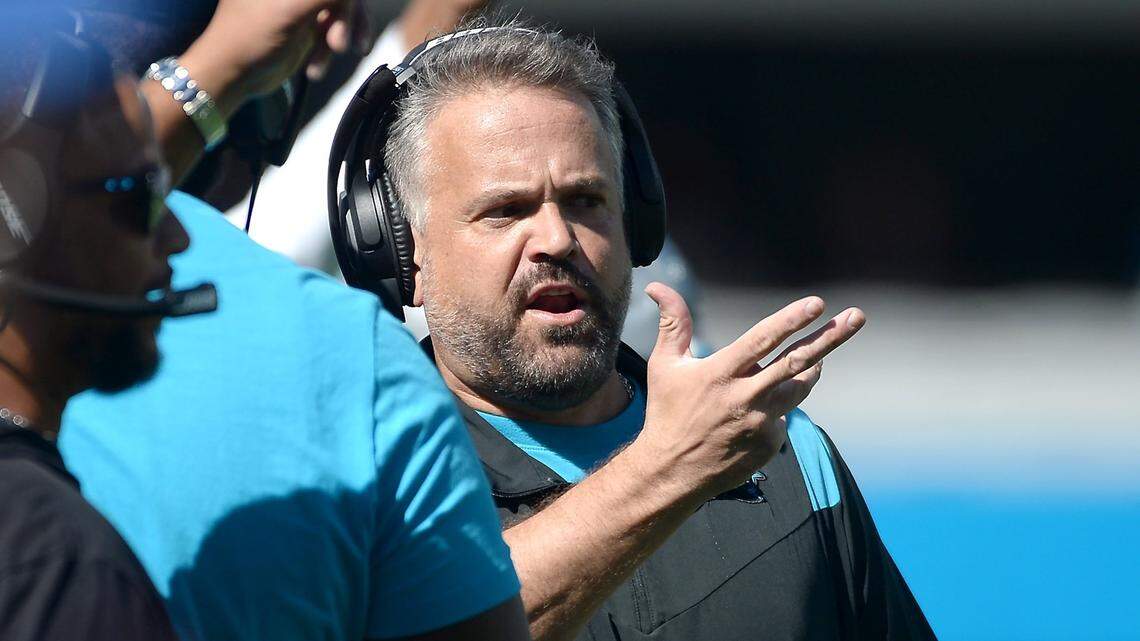 Matt Rhule’s firing after Carolina Panthers loss to 49ers sets social media ablaze
