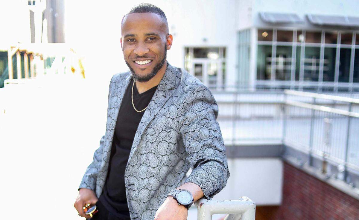 Motivational speaker Allen Levi Simmons hosts discussions around purpose on his podcast The Purpose Pod.