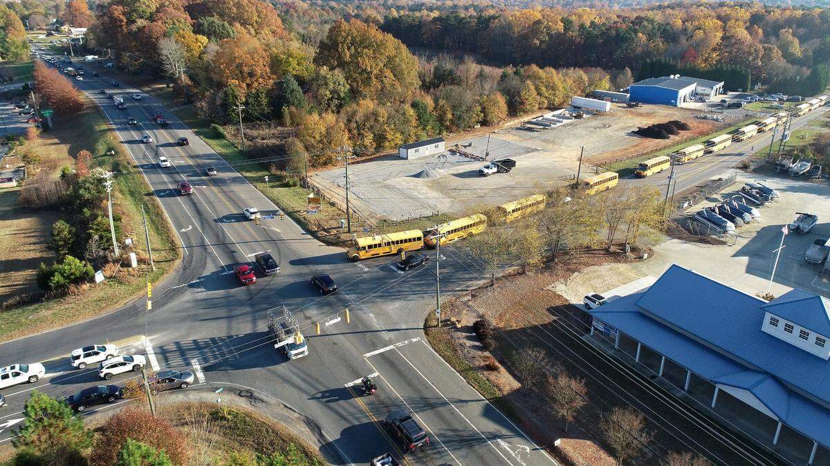 This Charlotte Observer file photo shows N.C. 150 West at Perth Road near Lake Norman in Mooresville.