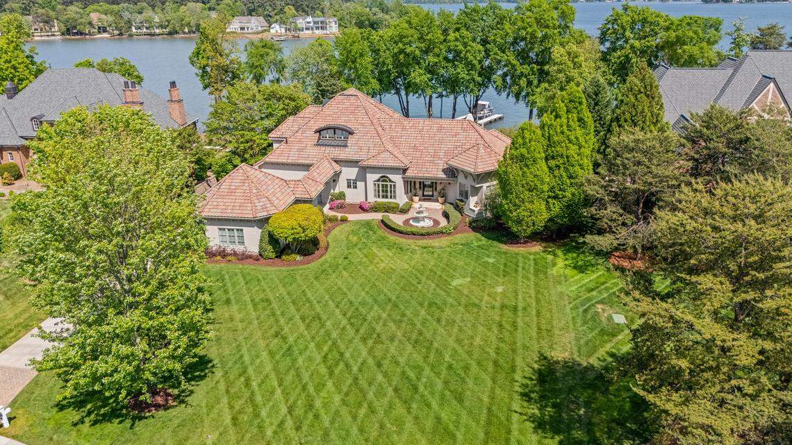 Trump Realty lists ex-Carolina Panther’s $7.5M Lake Norman mansion. See inside.