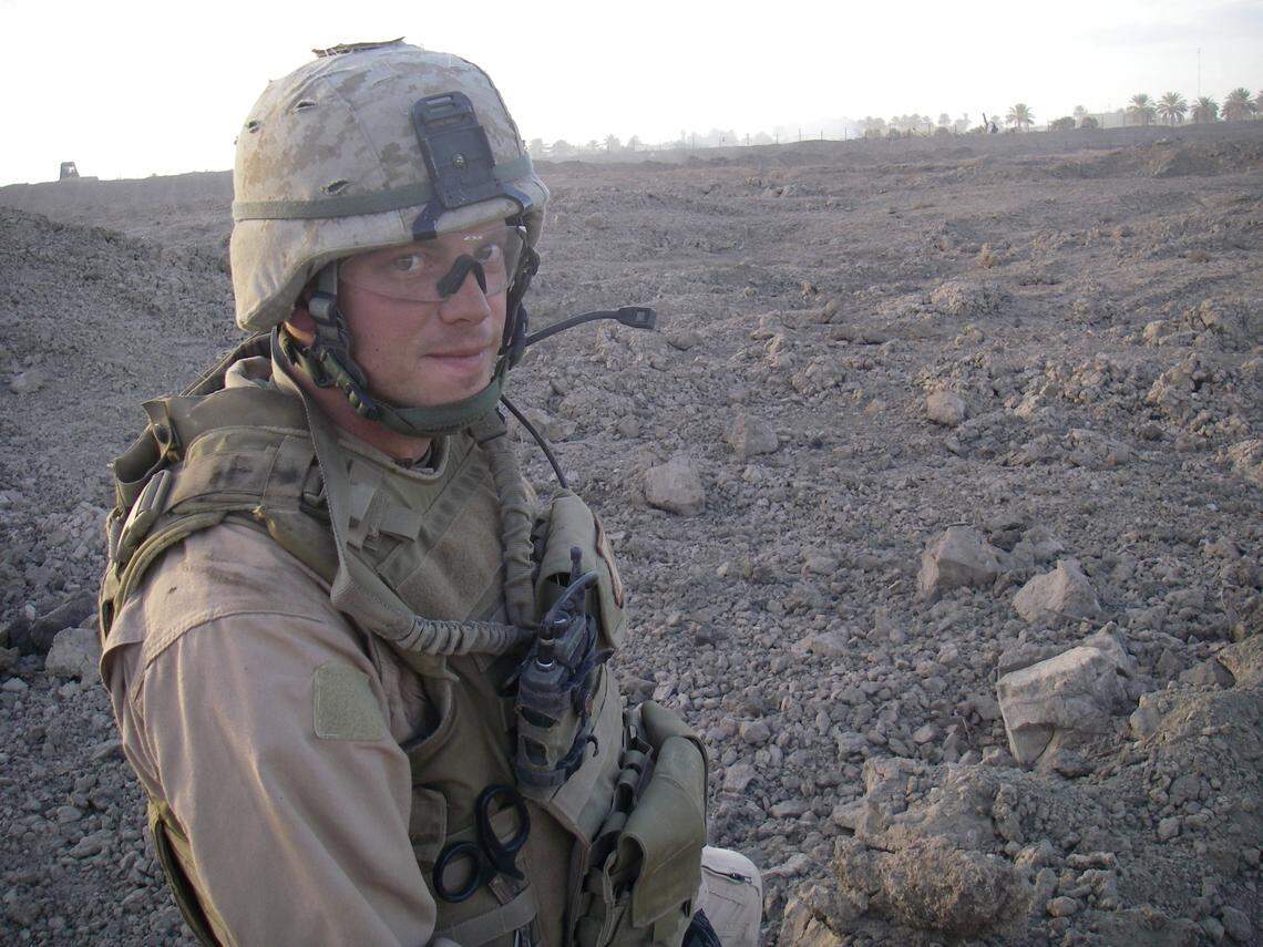 Chris Eckard did five tours of military duty in less than 10 years, the last in Afghanistan defusing bombs.