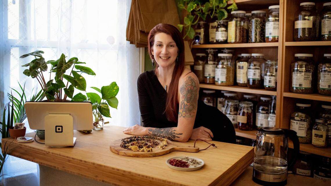 Five Goddess Farm’s Apothecary + Tea Room is a sanctuary created by owner Ashley Masters.