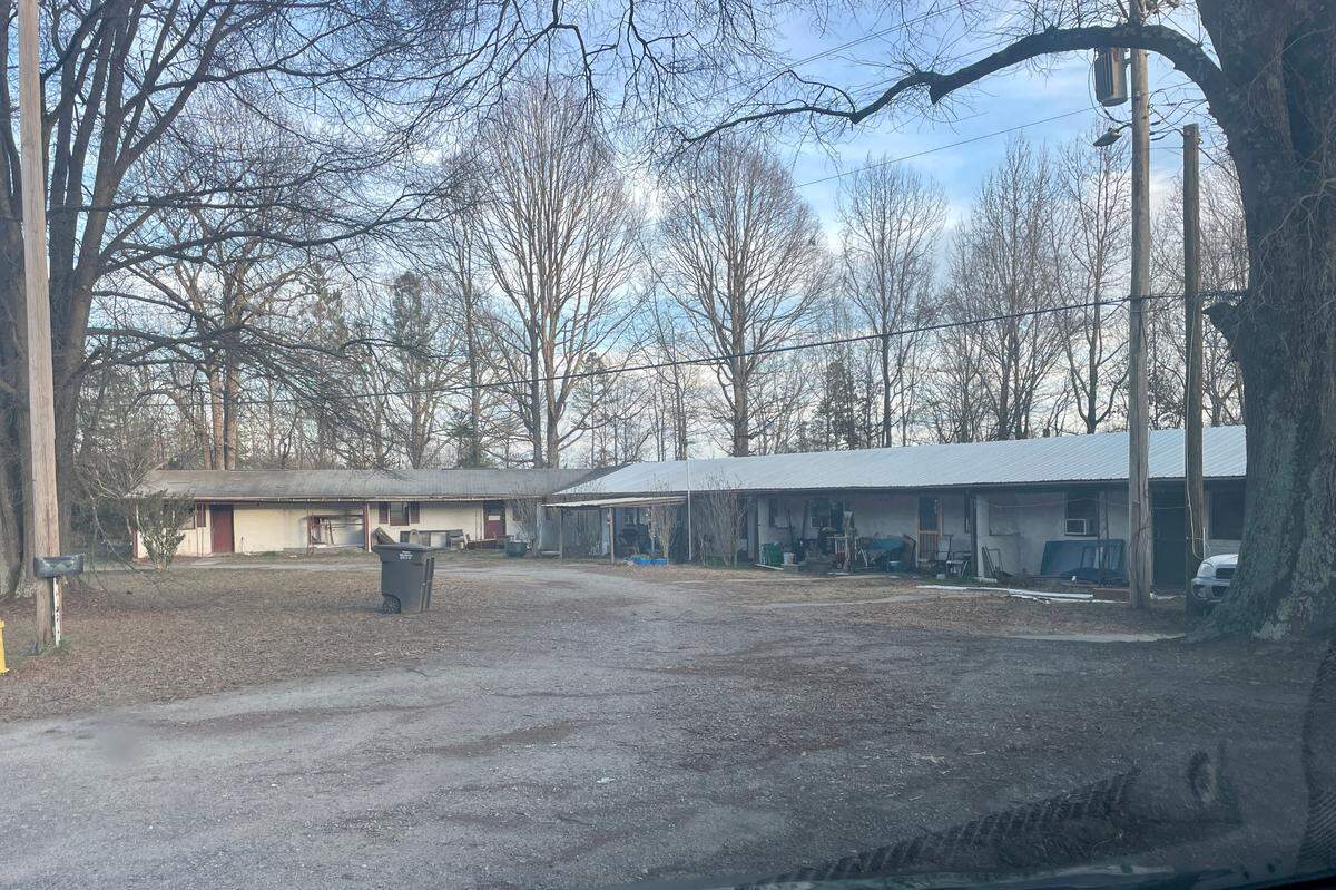 Current view of the former Evening Breeze Motel in Iredell County that was built to accommodate Black tourists and listed in the Green Book from 1959-1967.