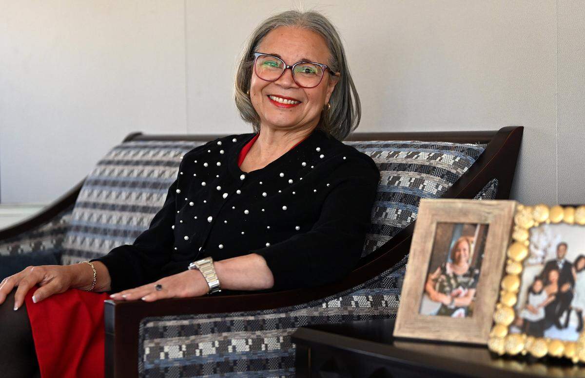 Charlotte mayor Vi Lyles on Monday, February 16, 2026 at the Charlotte-Mecklenburg Government Center in Charlotte, NC. Lyles has been the mayor of Charlotte since 2017.