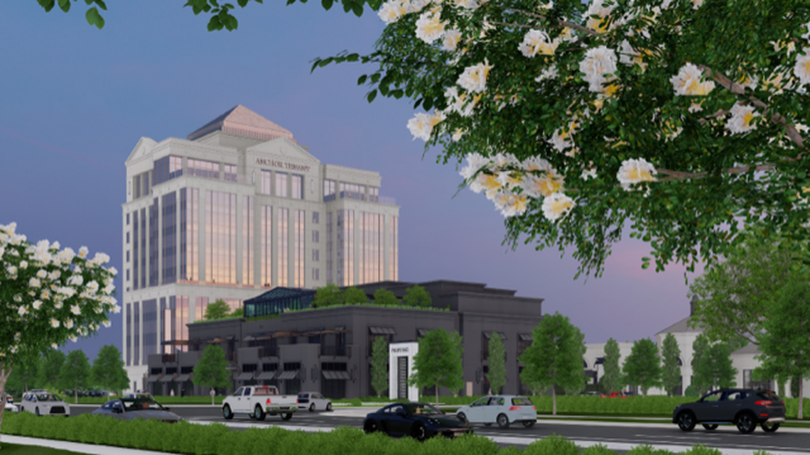 Local developer Lincoln Harris is proposing to build a 10-story tower in SouthPark. If approved by City Council, it would be the tallest in the area.