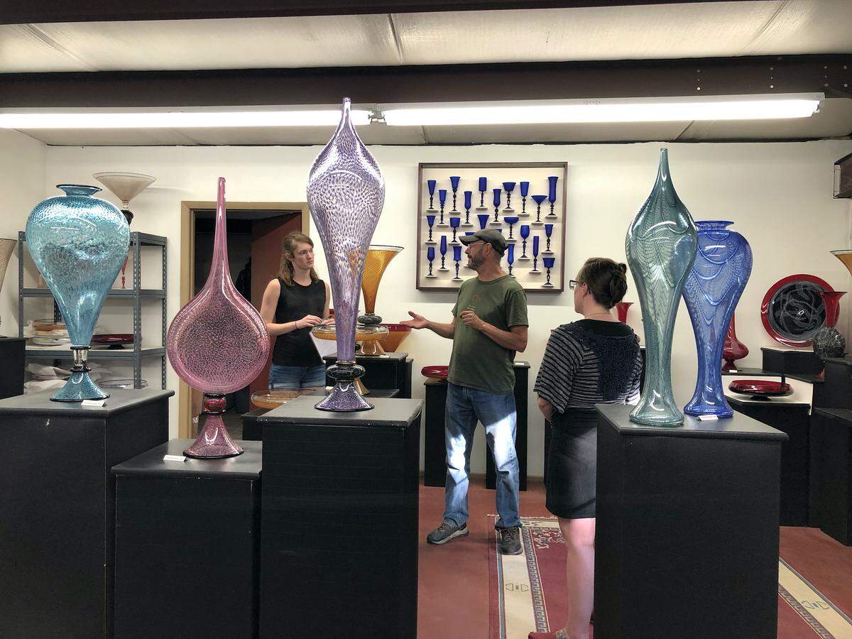 Find a unique gift during the Toe River Studio Tour, where you can view the works of 100 artists throughout Yancey and Mitchell counties.