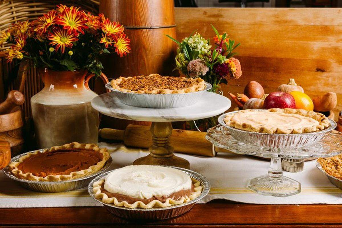 Thoughtful Baking Co. is selling Thanksgiving pies, along with quiches and pot pies.