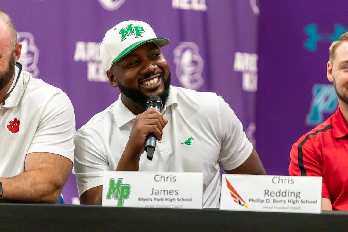Chris James talks about his first year coaching for Myers Park