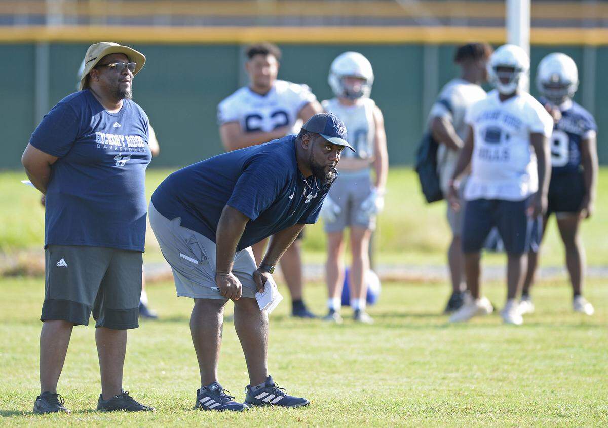 Former Hickory Ridge football coach Jupiter Wilson is heading to Garinger HIgh School, where he plans to bring stability, and hope, to a program that has had little of either