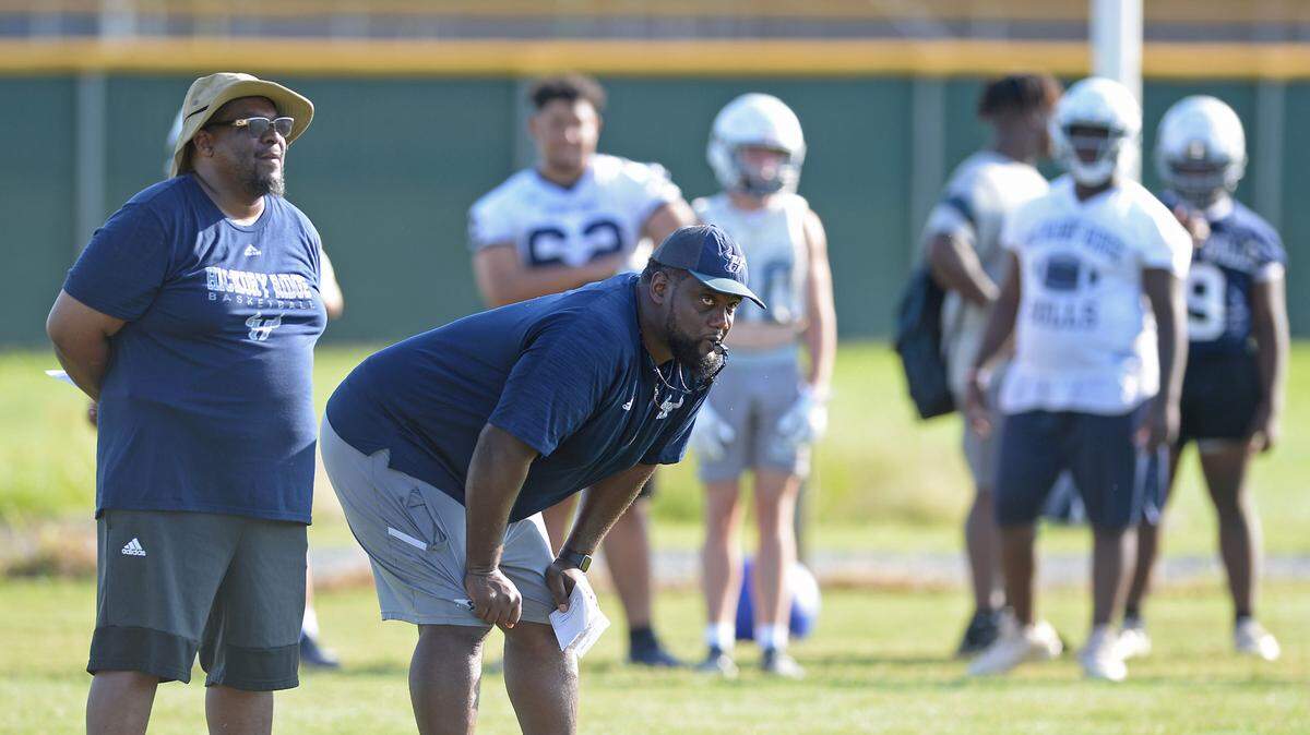 Former Hickory Ridge football coach Jupiter Wilson is heading to Garinger HIgh School, where he plans to bring stability, and hope, to a program that has had little of either