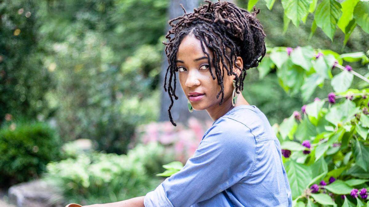 Charlotte artist Janelle Dunlap considers herself a social justice creative. She’s the creative director on a new outdoor installation underway at Johnson C. Smith University. It uses Black narratives from the past and the present to give voice to the history of Charlotte’s west side.
