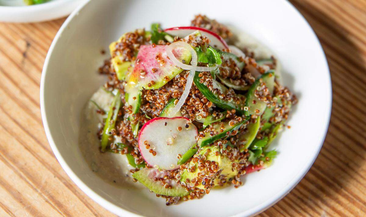 The Red Quinoa at BOCADO.