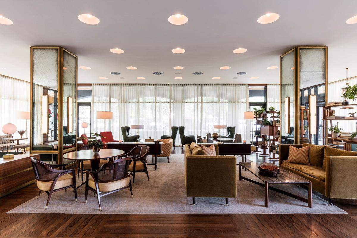 Grab a cocktail from the James Beard Award nominated The Living Room at The Dewberry Charleston.