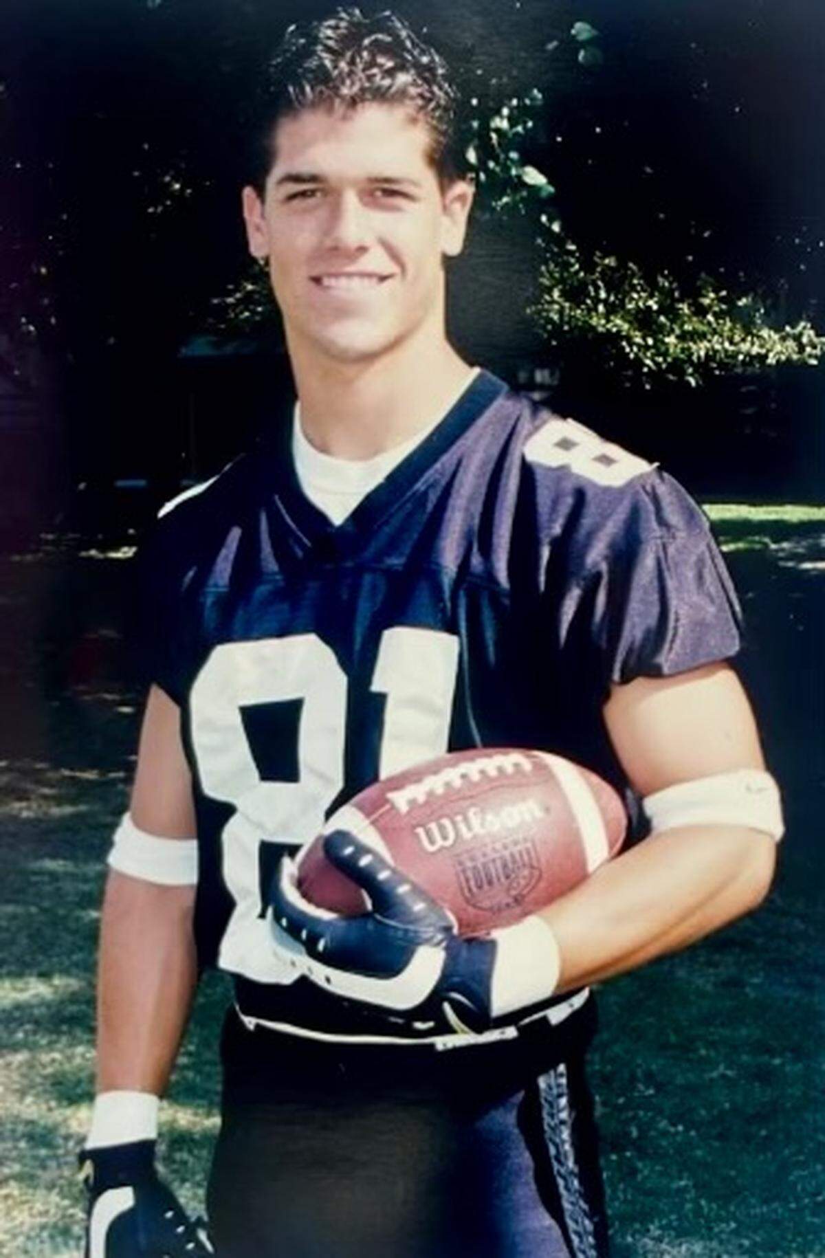 Future Carolina Panthers coach Dave Canales played quarterback and defensive back in high school and then was a wide receiver at Azusa Pacific in college in the early 2000s, although injuries limited his career. In his football biography before his senior year at the college, his career goal was listed as “would like to go on to medical school.”