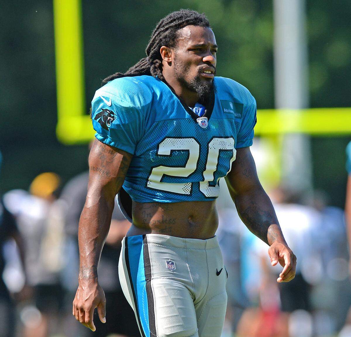 Carolina Panthers running back Jordan Scarlett can win the backup job behind Christian McCaffrey with a strong showing against Pittsburgh in the preseason on Thursday.