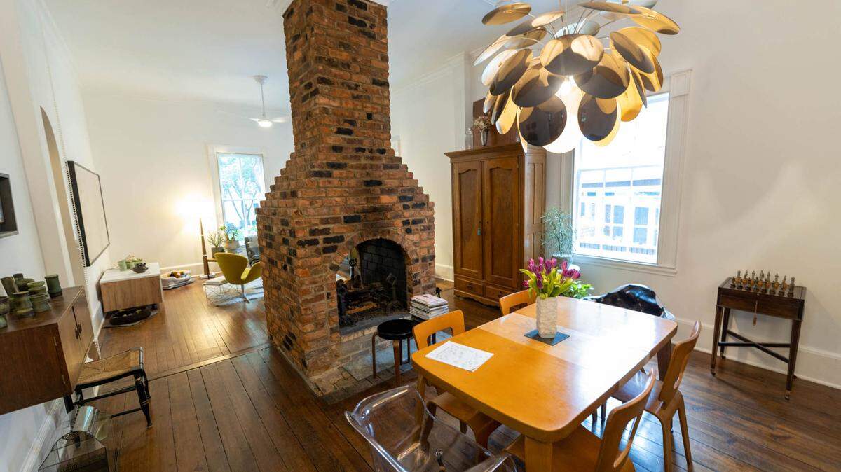 Jason Tornow and Paul Berry-Tornow bought one of the five oldest homes in Charlotte in October 2020.