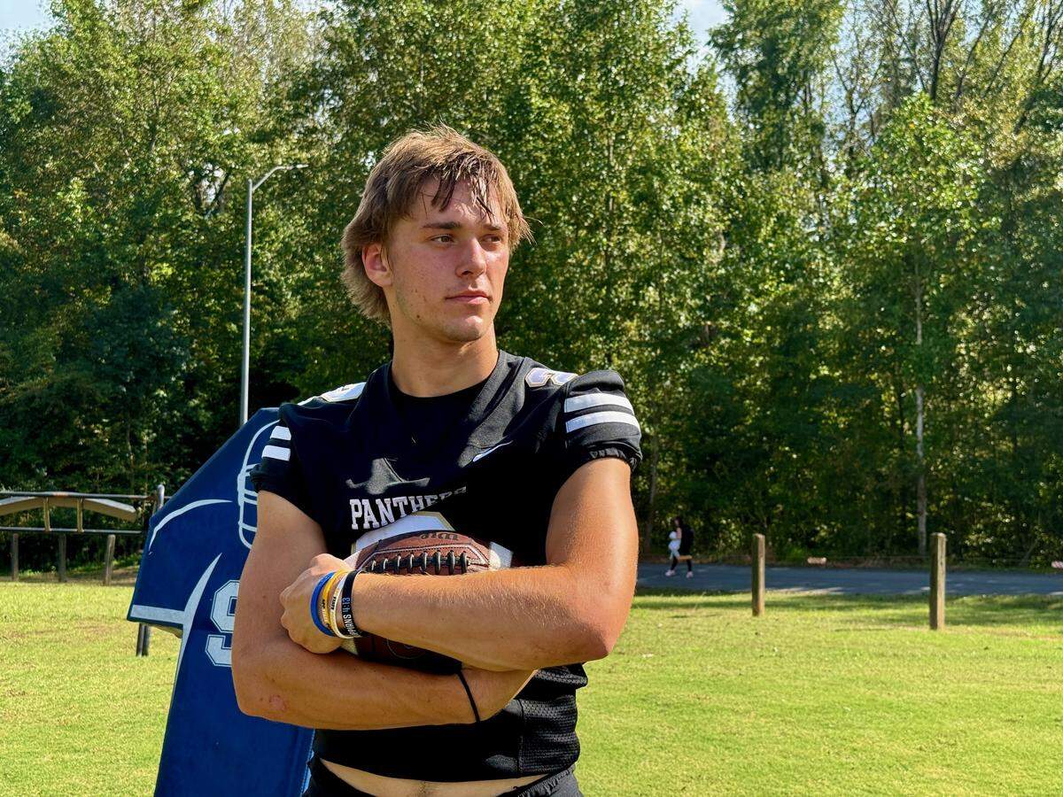 At Providence High School, Panthers’ quarterback Jackson Debe has become a Division I college recruit. Debe and the Panthers host Mooresville Friday.