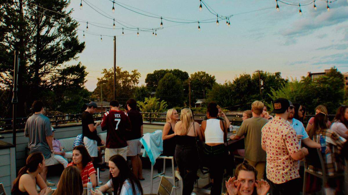 Views from rooftop of The Fairwood 226 in South End.