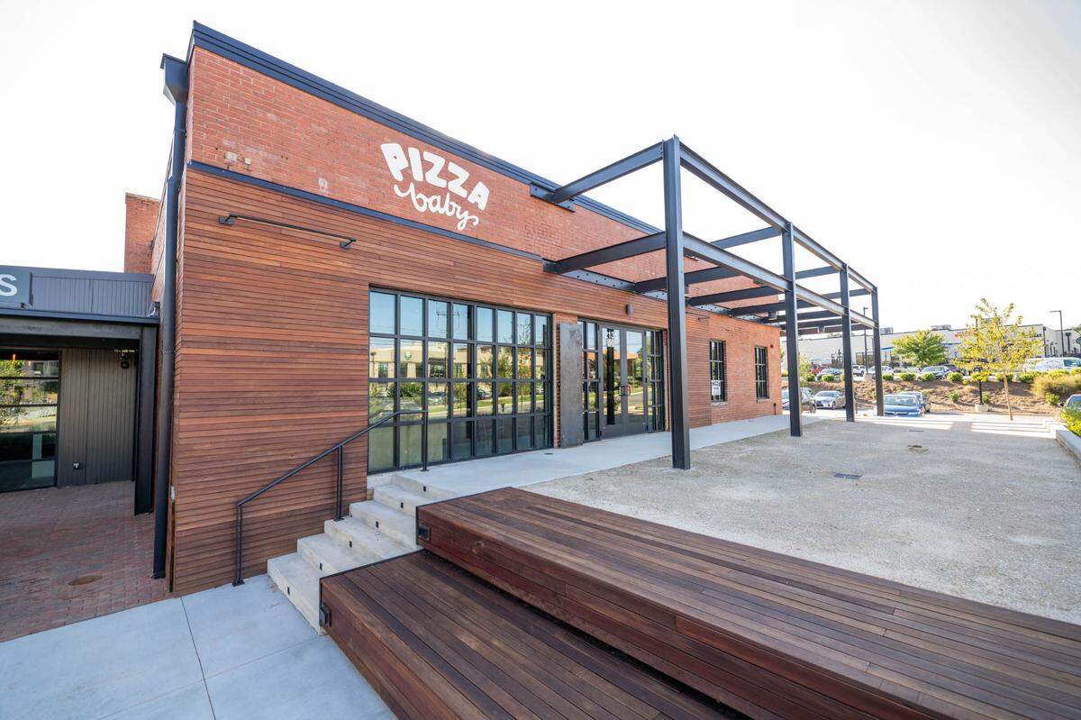 Pizza Baby is on Thrift Road in Charlotte’s Wesley Heights neighborhood.