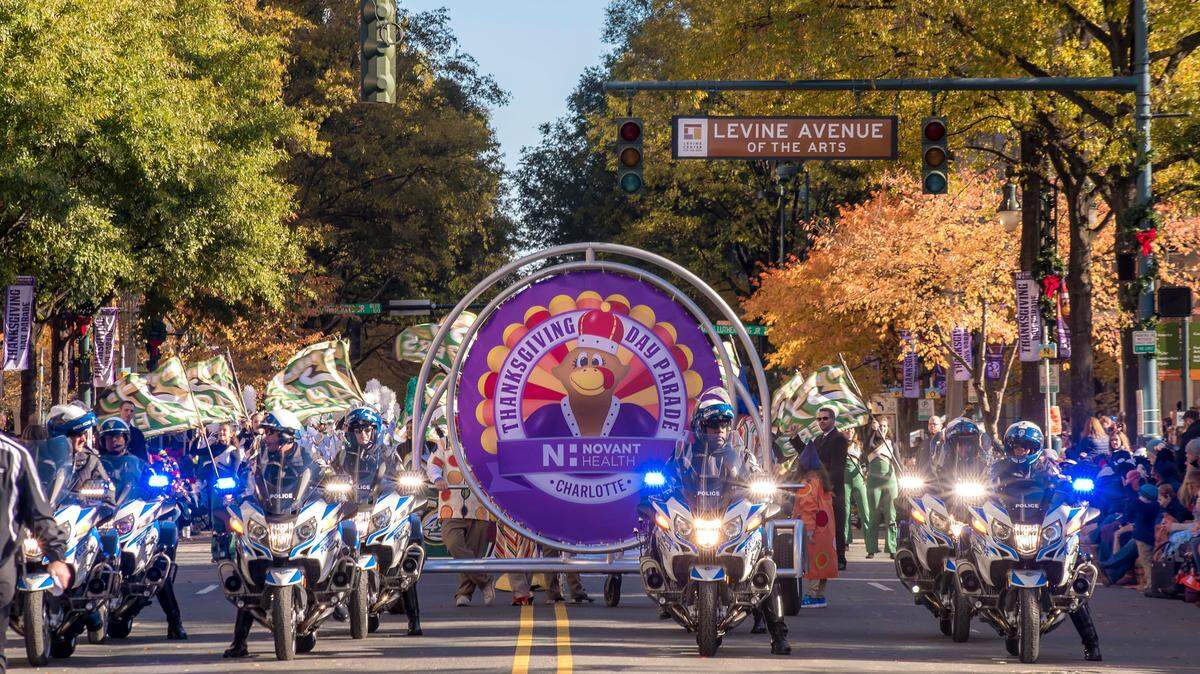 The 72nd annual Novant Health Thanksgiving Day Parade starts at 9th and Stonewall streets at 9 a.m.