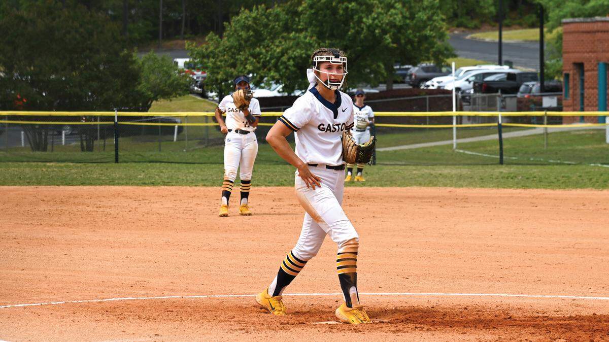 Gaston College softball star Brantleigh Parrott. Courtesy of Gaston College Athletics.