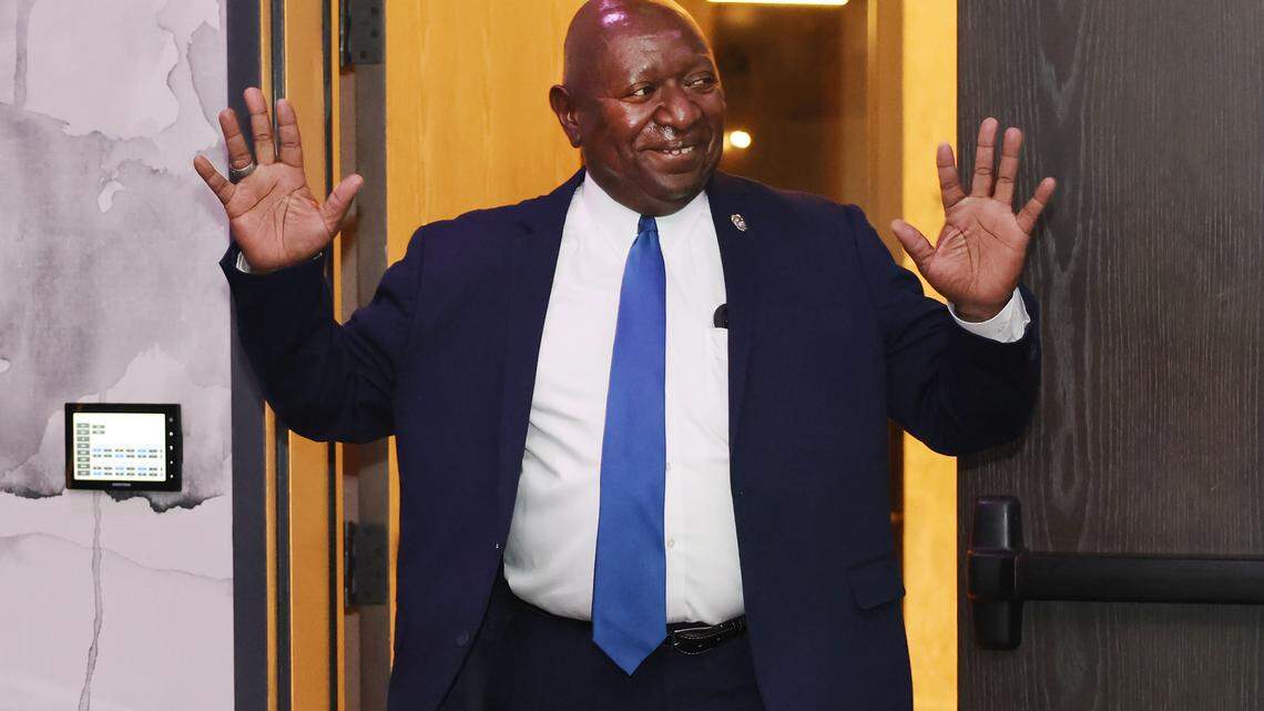 Mecklenburg Sheriff McFadden just hired the man who almost beat him in the election