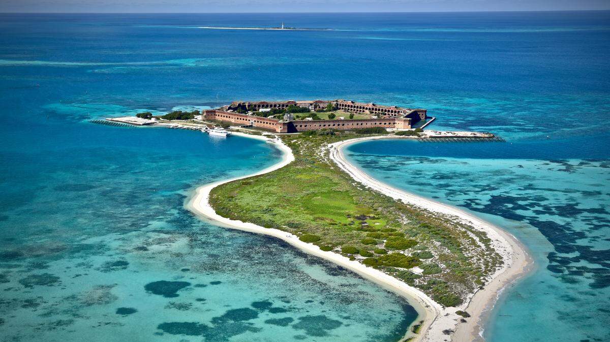 A stunning look at Dry Tortugas National Park off Key West, FL.
