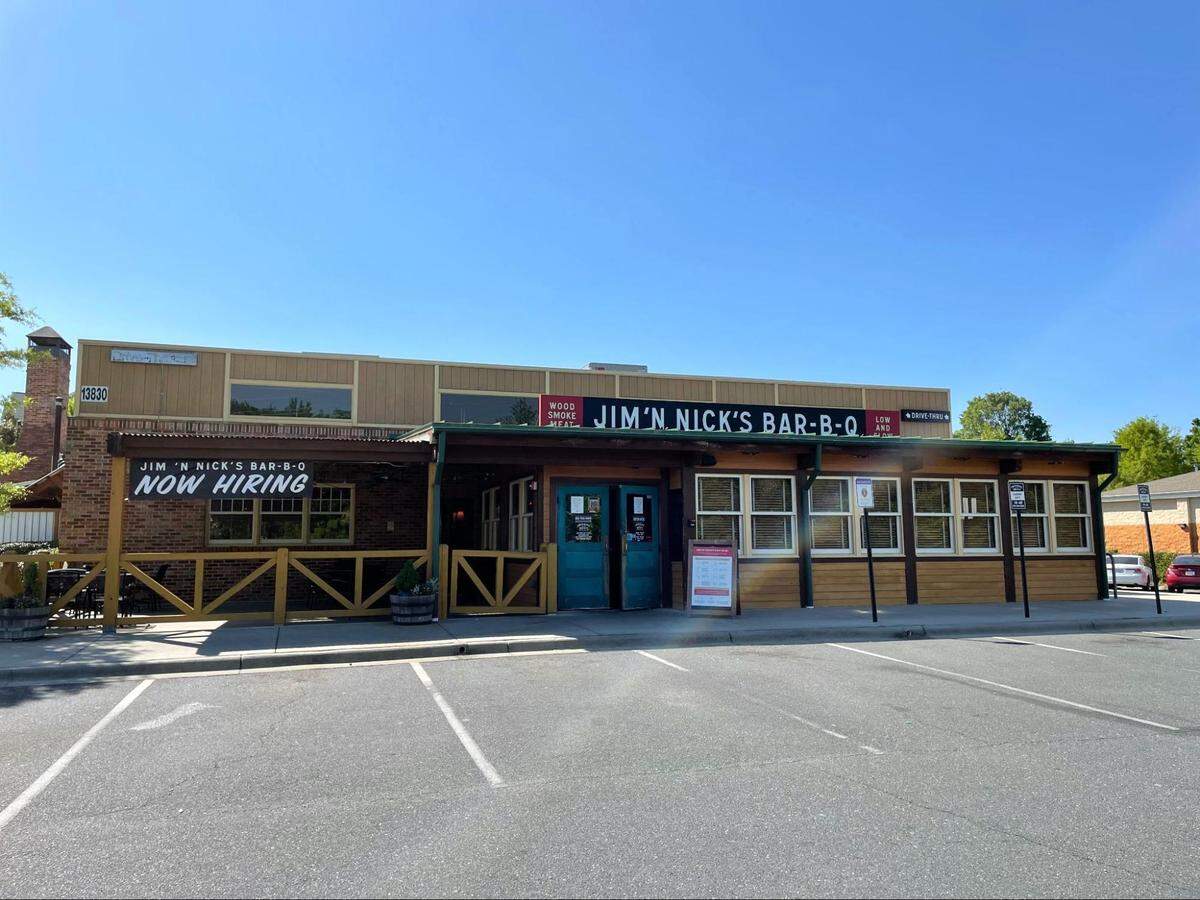 Jim ‘N Nick’s Bar-B-Q in Steele Creek.