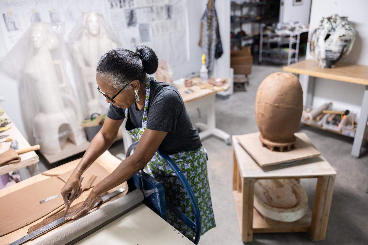 UNC Charlotte ceramics professor Lydia Thompson was recently named the 2025 North Carolina Fellow for Visual Arts by South Arts. That prestigious program  recognizes one visual artist per state across nine Southeastern states.