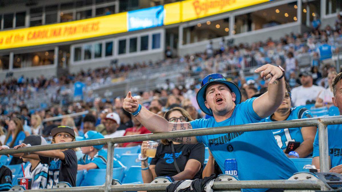 There are a variety of food options to complete the Carolina Panthers game day experience at Bank of America Stadium.