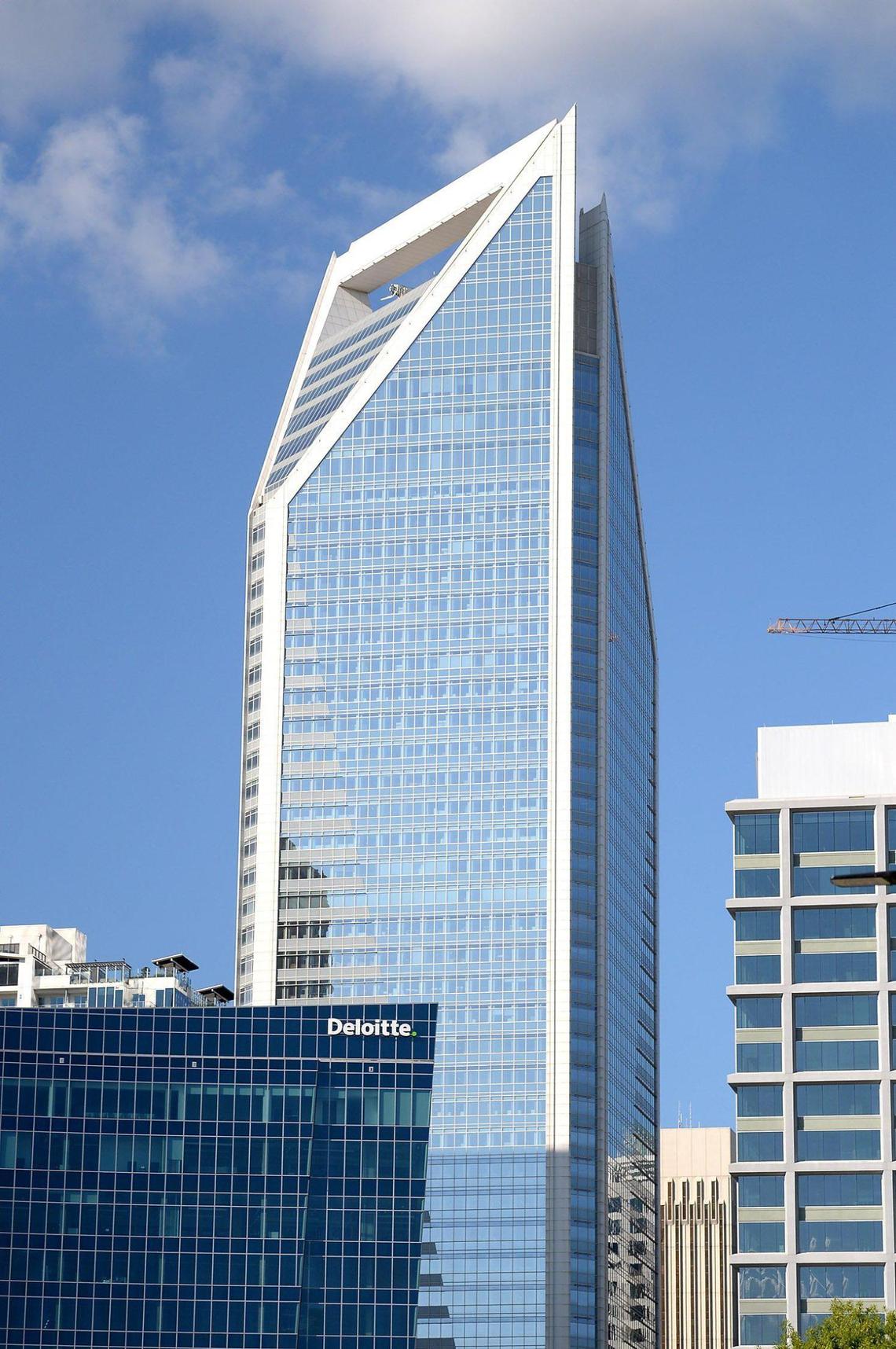 Duke Energy Headquarters in uptown Charlotte, NC on Sunday, June 27, 2021. The company plans to bring the majority of its office employees back to the office starting in September,
