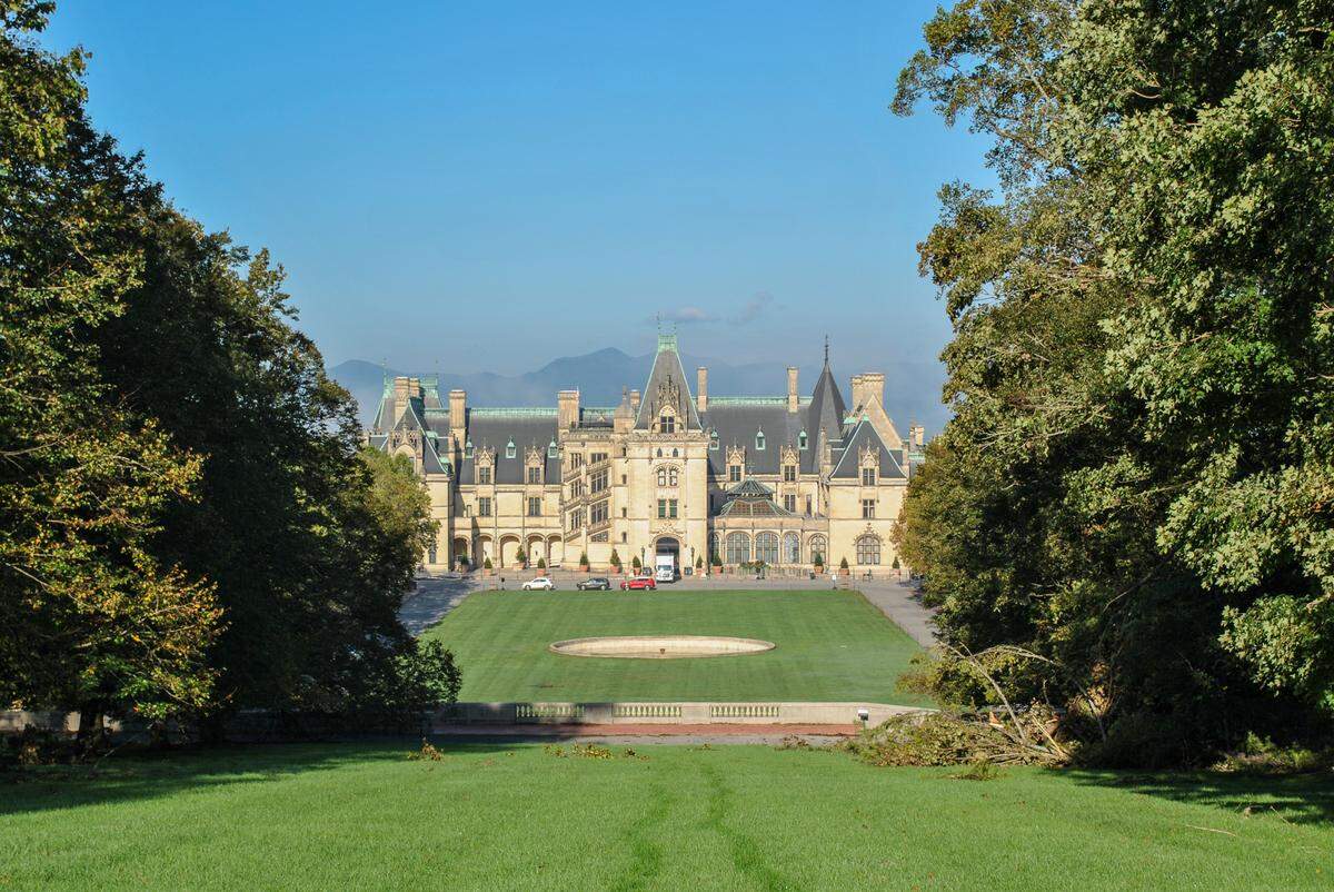 Biltmore House after Hurricane Helene hit Western North Carolina as a tropical storm.