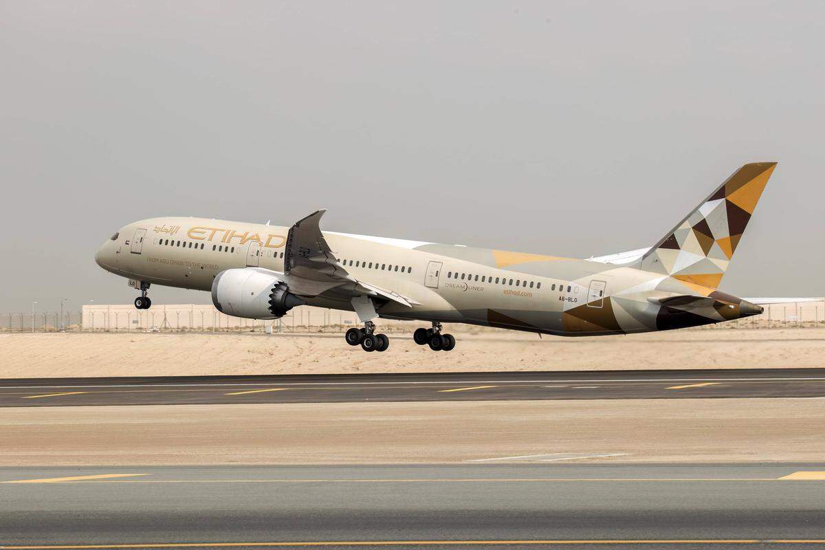 Etihad Airways route between Charlotte and Abu Dhabi will be the state’s first nonstop route to the Middle East destination. 