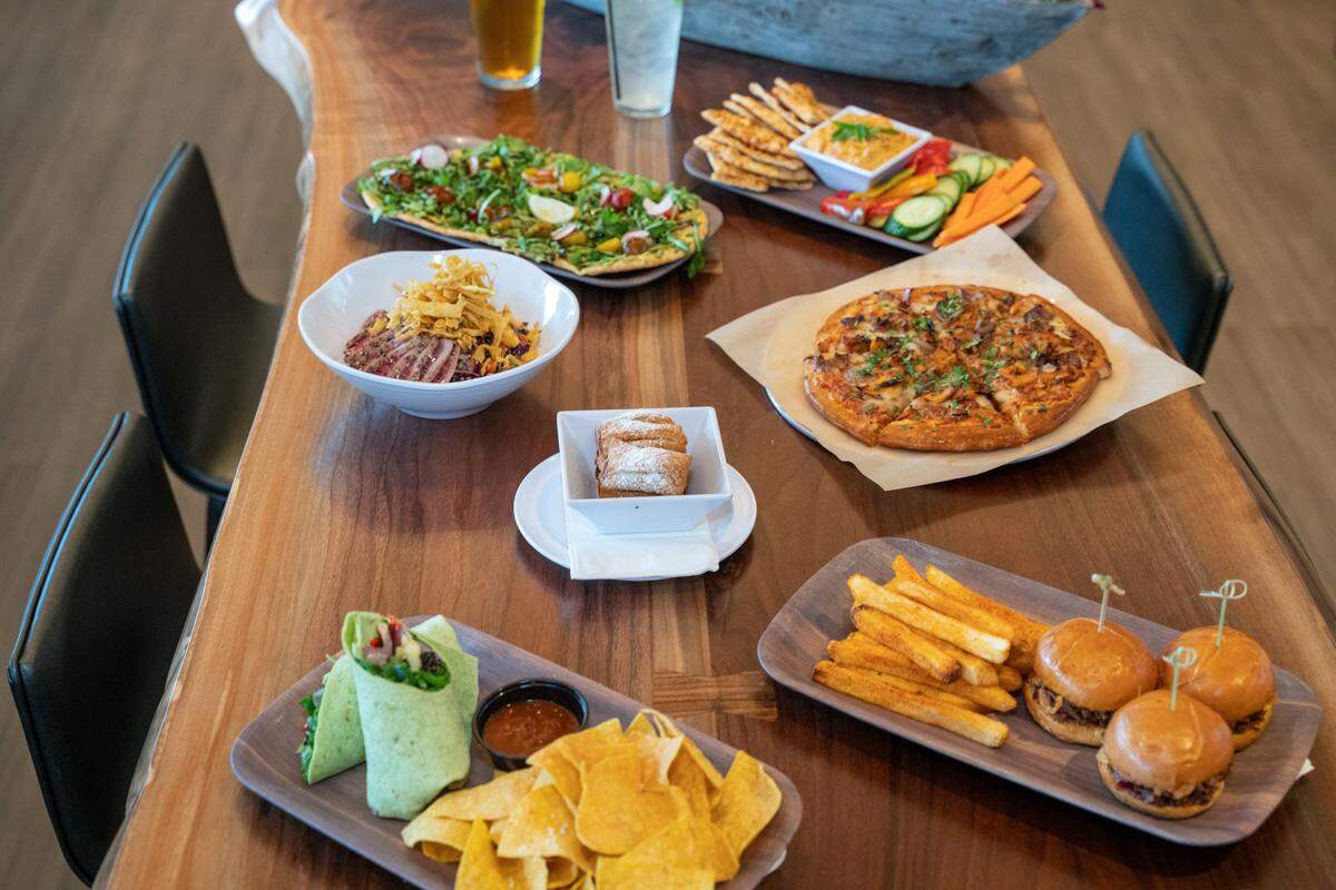 There are many new food offerings at the new Studio Movie Grill in Prosperity Village.