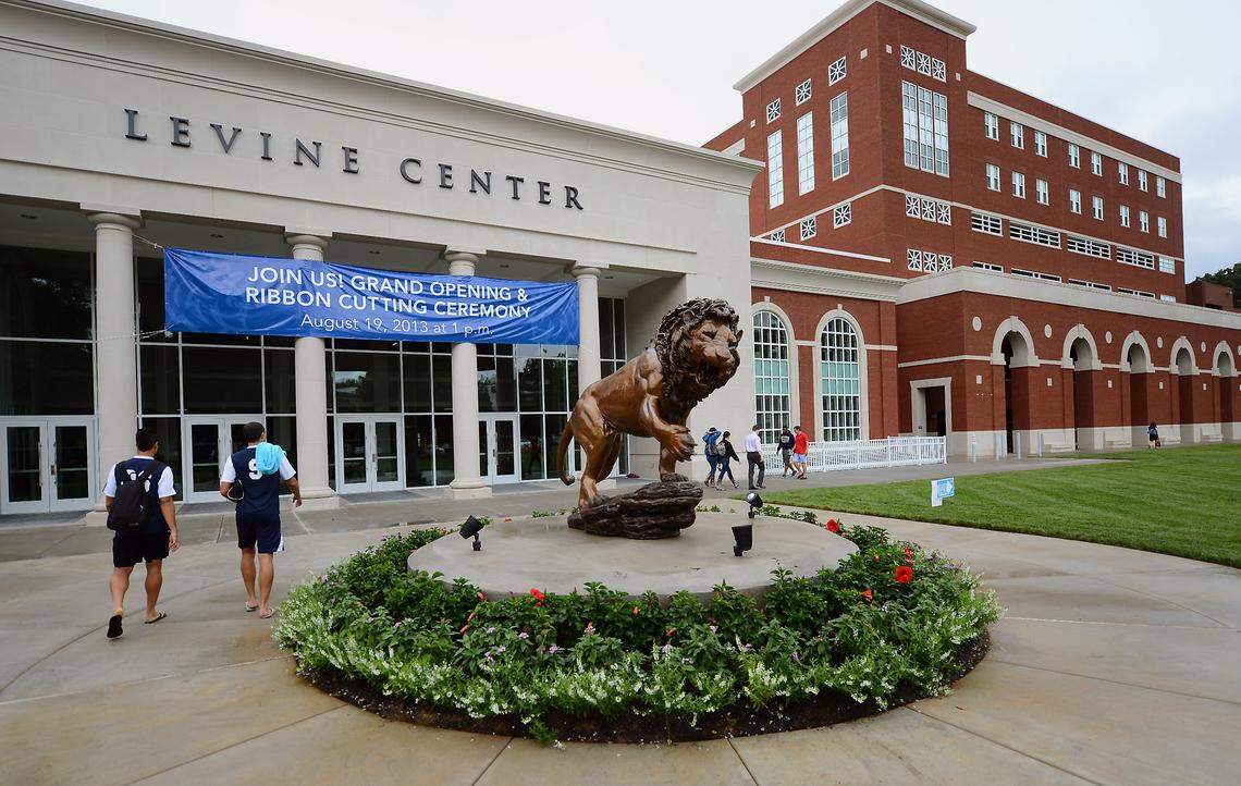 The Levine Center for Wellness and Recreation at Queens University of Charlotte opened its doors in 2013 with the help of Leon Levine and his wife, Sandra, who contributed $8 million to support the project.
