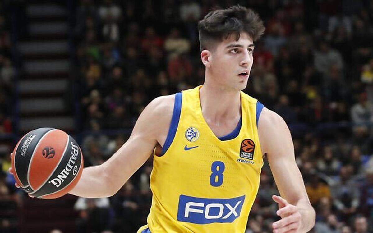 Maccabi Fox Tel Aviv’s Deni Avdija could be a lottery pick in the upcoming NBA Draft and would make sense playing for the Hornets.