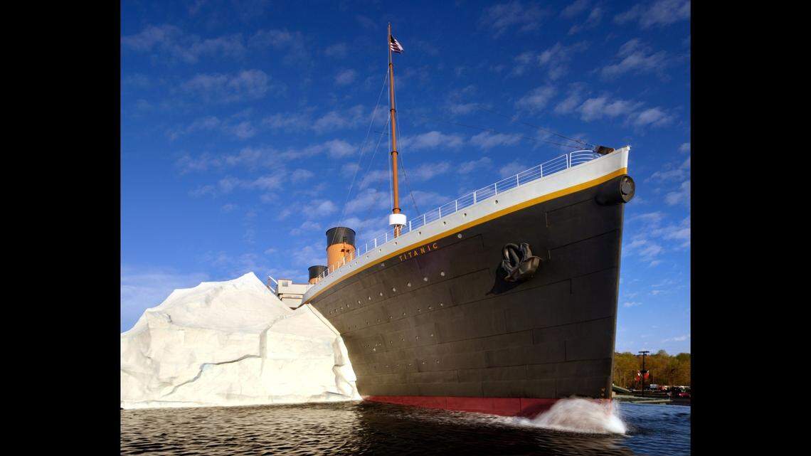 Three people were hurt when a wall collapsed at a Titanic museum, Tennessee officials said. Photo courtesy of Titanic Museum Attraction
