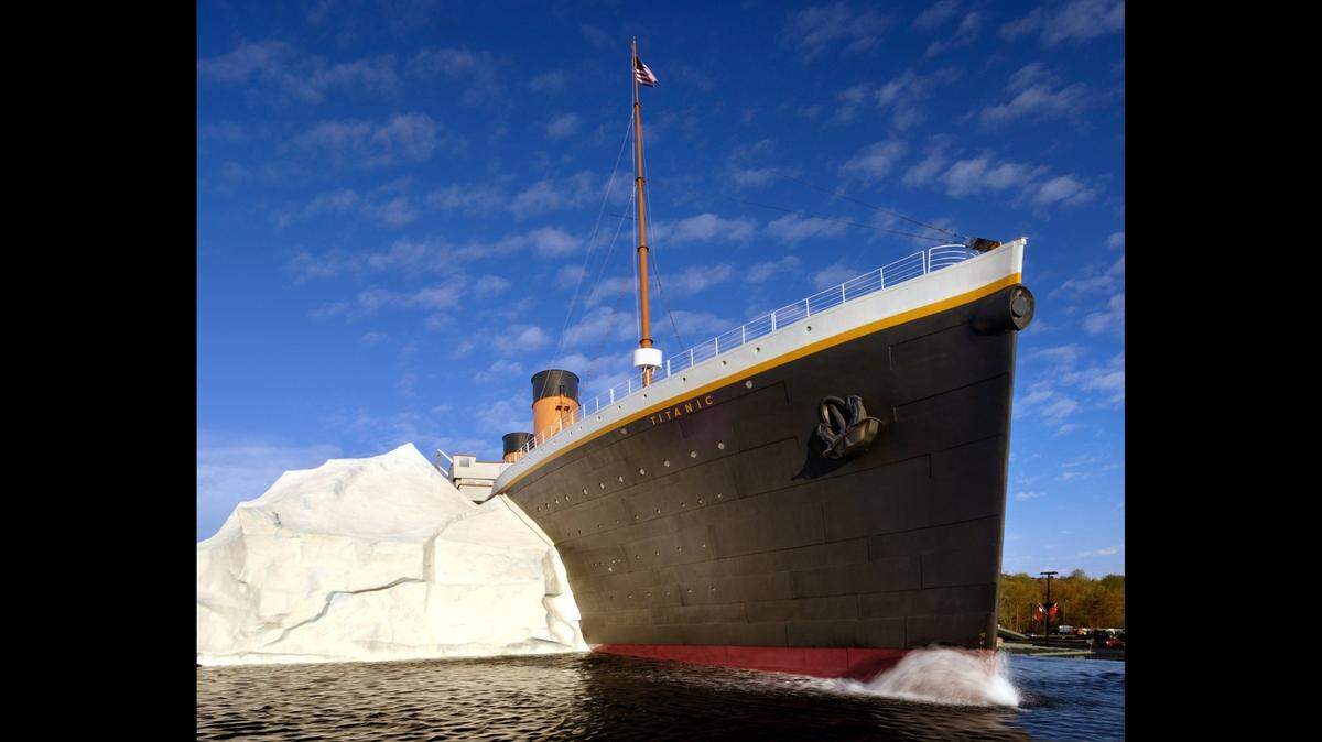 Three people were hurt when a wall collapsed at a Titanic museum, Tennessee officials said. Photo courtesy of Titanic Museum Attraction