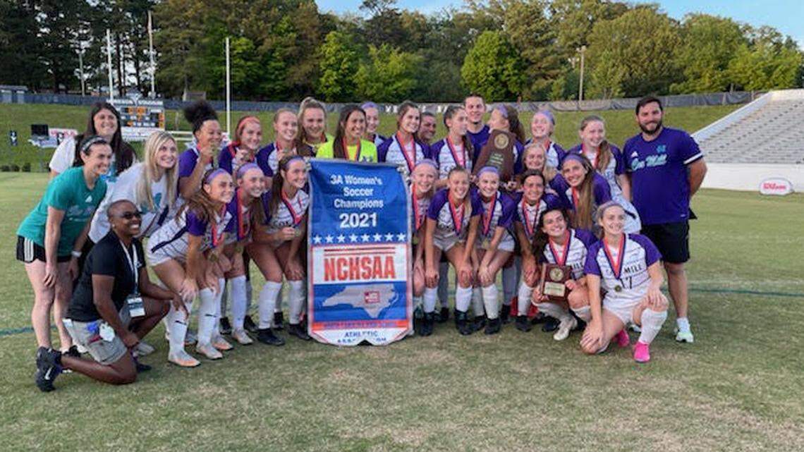 Cox Mill won its first state soccer championship Saturday