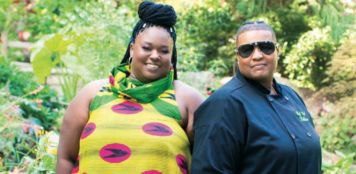VelTree owners Velvet Jacobs and Treona Kelty-Jacob opened the restaurant together after moving to Charlotte.