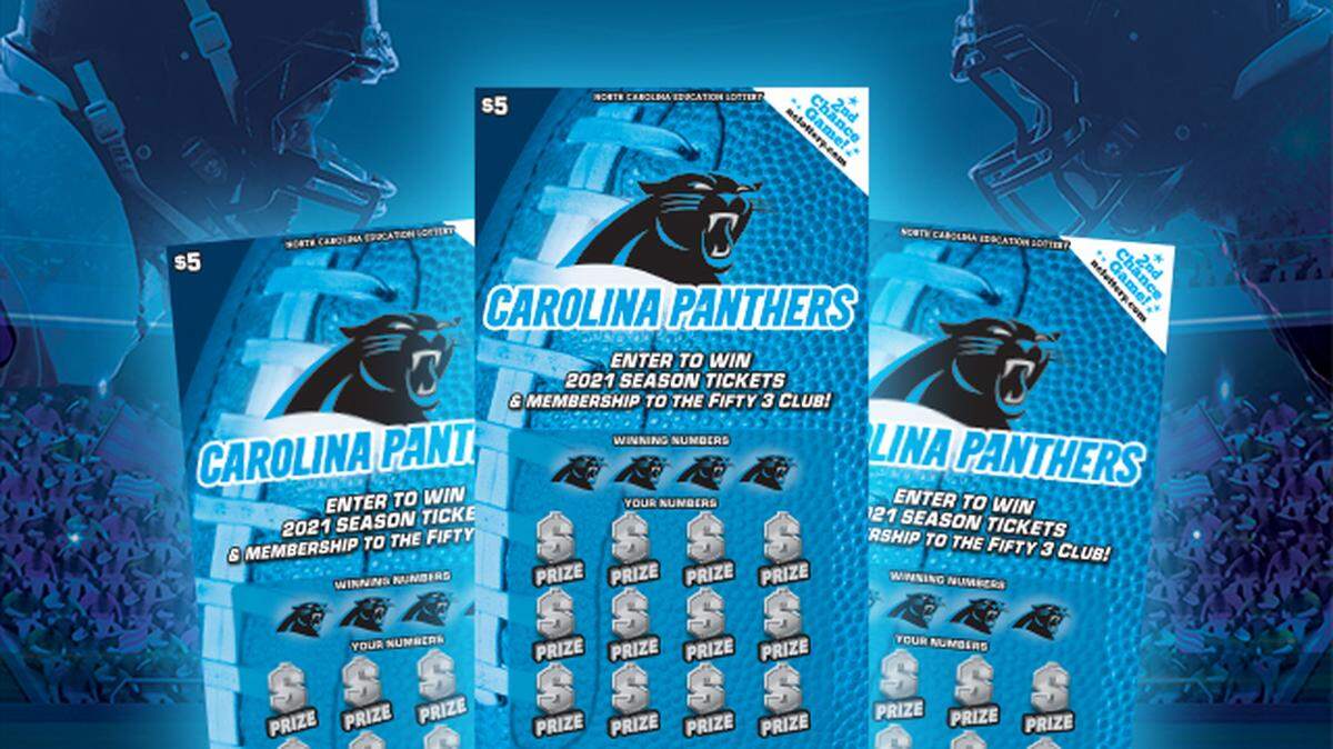 A Carolina Panthers fan scored a big Panthers scratch-off ticket lottery win on his way to a physical at his doctor’s office, and the nurse said it may have caused his blood pressure to rise, N.C. lottery officials said on Saturday, Feb. 20, 2021.
