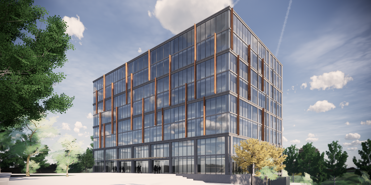 The project also includes renovations to the existing office building that dates to 1981, which were first announced in late 2019.
