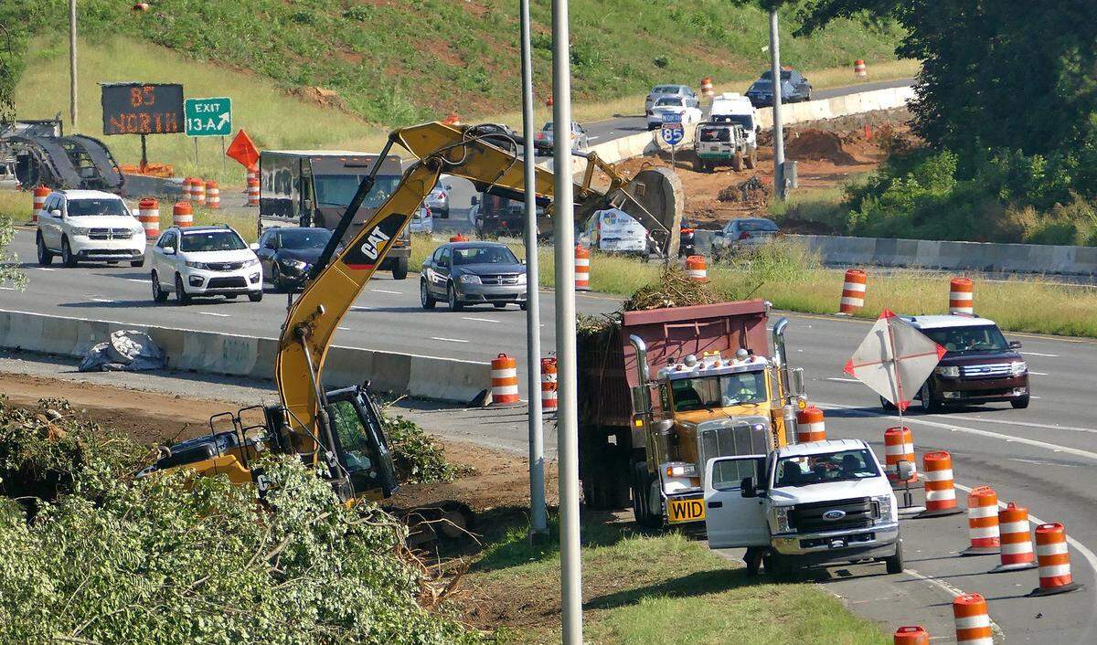 Crashes in the I-77 toll lane work zone north of Charlotte have soared 62 percent higher, on an annual basis, higher than in the three years before it began. The lanes are due to open by the end of the year.