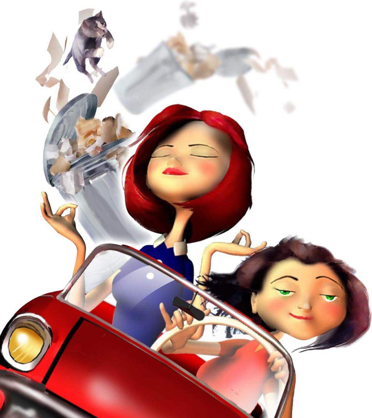 Remain calm when you’re driving, police urge. Don’t tailgate, and lay off the horn at crackpot drivers.