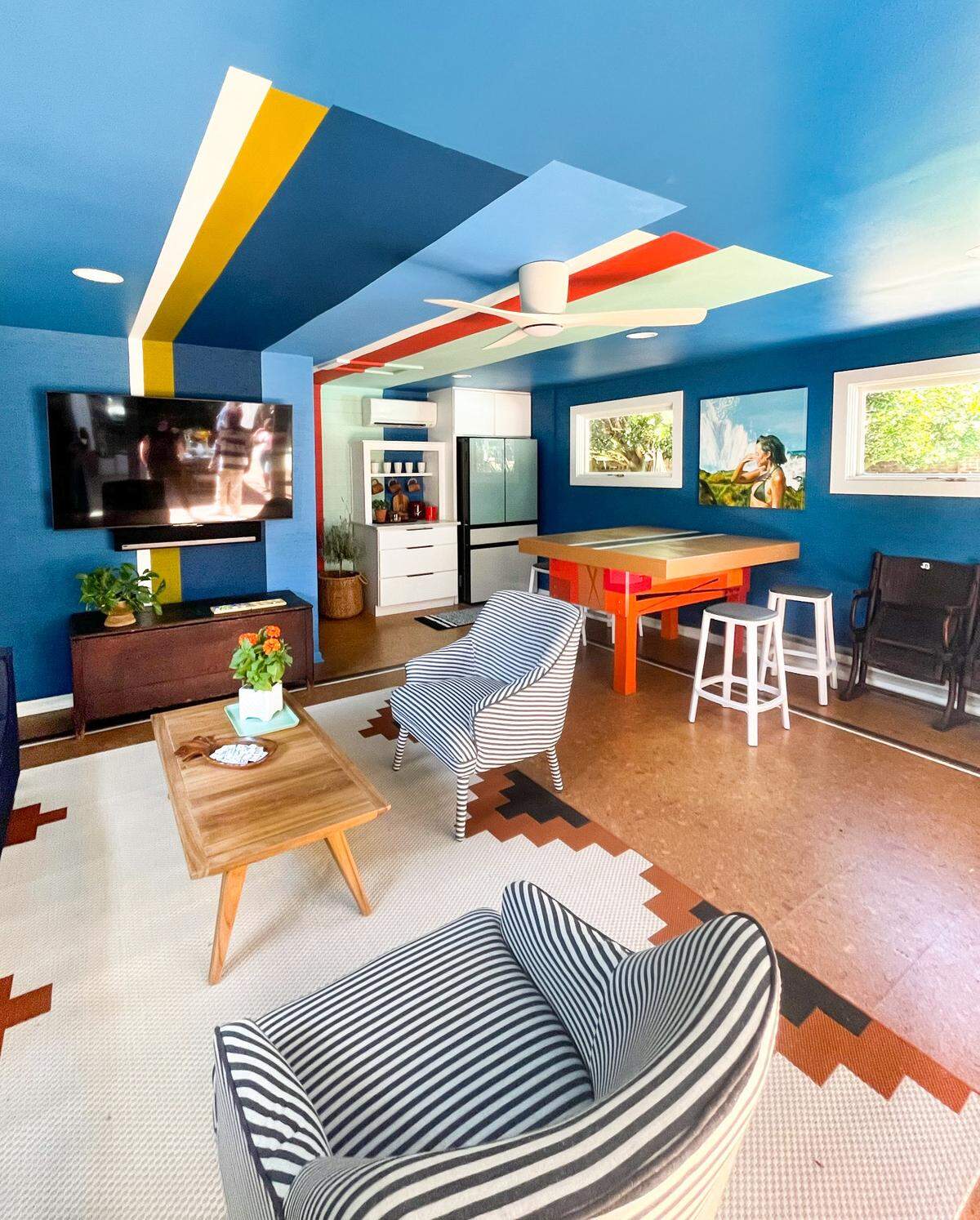 In season 1, the ‘Artfully Designed’ team transformed a Charlotte family’s pool house.