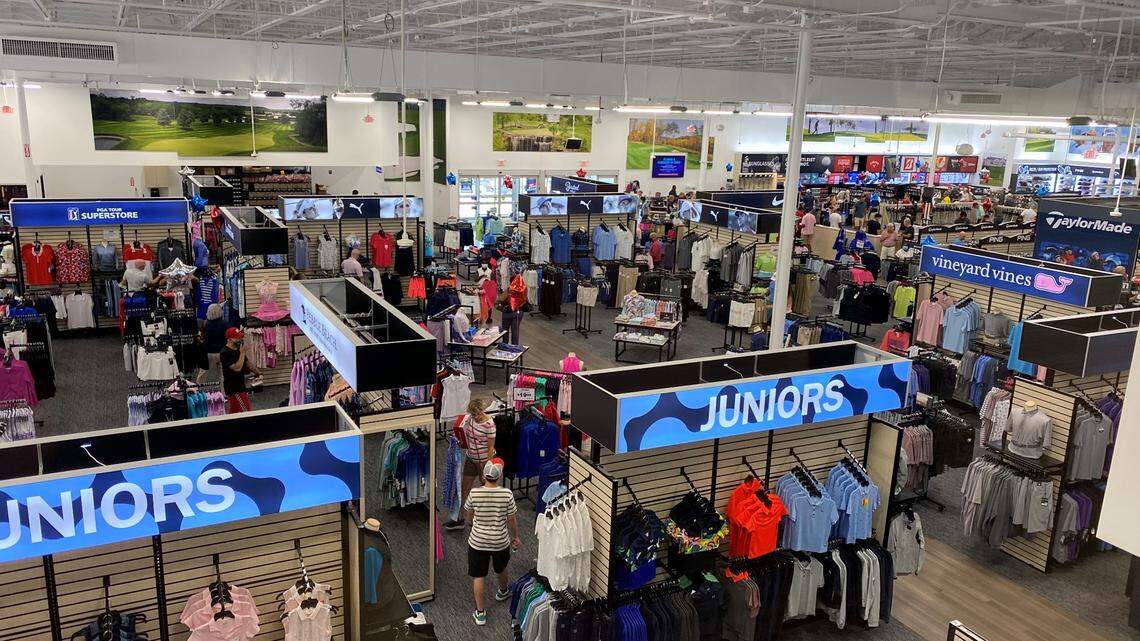 PGA TOUR Superstore will open first NC store in Charlotte at Promenade on Providence in Ballantyne, shopping center owner and manager Childress Klein said.