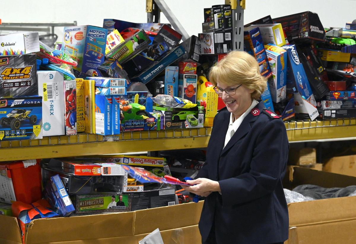 Salvation Army Major Wilma Mason is the area commander for the Salvation Army of Greater Charlotte. The Salvation Army of Greater Charlotte is collecting and packing items for this year’s Angel Tree program, Christmas toy distribution and The Charlotte Observer’s Empty Stocking Fund.