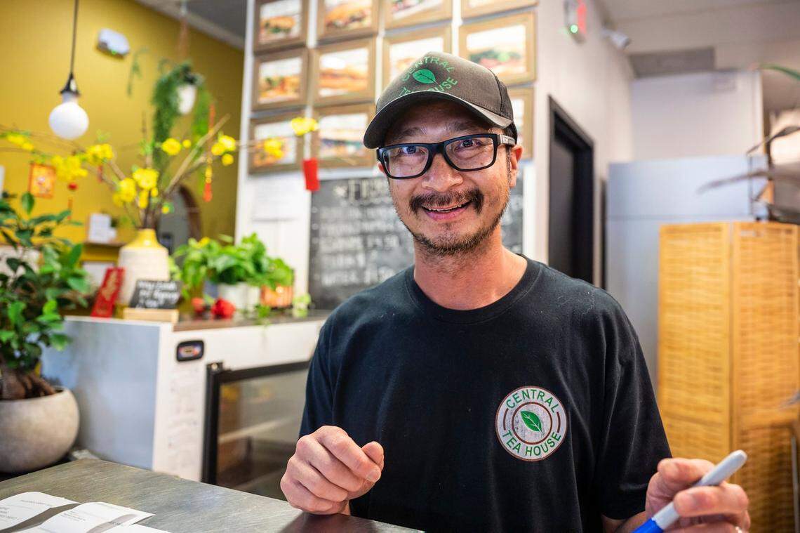 Phu Trinh’s Central Tea House serves Vietnamese banh mi and boba tea in Charlotte.