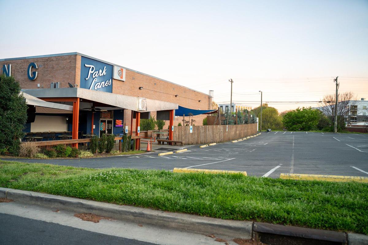Park Lanes was missing the normal bustle of people coming in to bowl and order pizza during the COVID-19 pandemic.