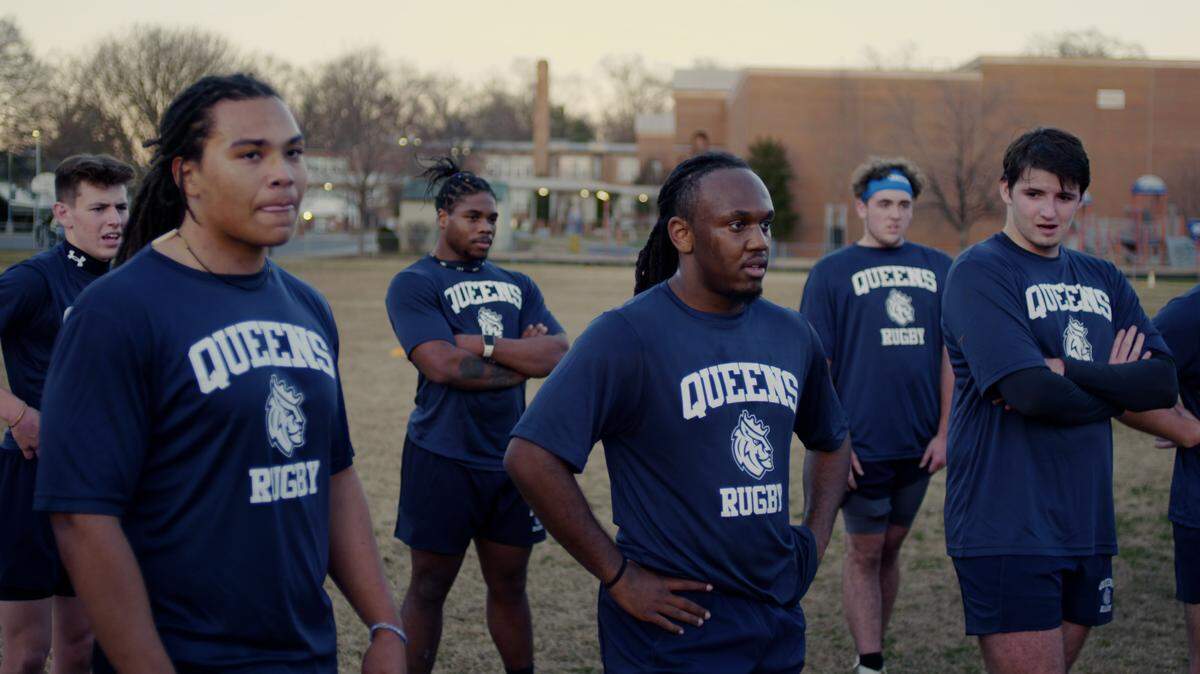“Scrum,” a new documentary, follows the creation and success of the men’s rugby team at Queens University of Charlotte.
